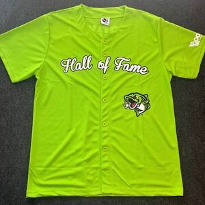 Gwinnett Stripers MiLB Baseball Jersey Mens XL Green Excellent HOF Bobby Cox 6